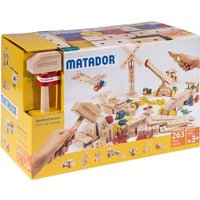MATADOR 21263 - Maker M263, Baukasten, Holz, 263 Teile, Konstruktionsbaukasten, ab 3 Jahren, Spielend lernen! MATADOR 21263 - Maker M263, Baukasten, Holz, 263 Teile, Konstruktionsbaukasten, ab 3 Jahren, Spielend lernen! von Matador