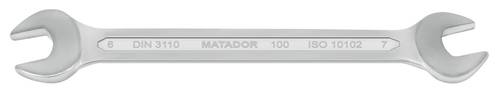 Matador Schraubwerkzeuge 01000607 Doppel-Maulschlüssel 6 - 7mm DIN 3110 von Matador Schraubwerkzeuge