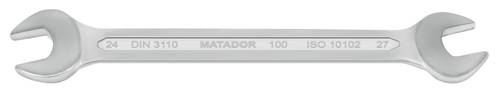 Matador 01002427 Doppel-Maulschlüssel 24 - 27mm DIN 3110 von Matador Schraubwerkzeuge