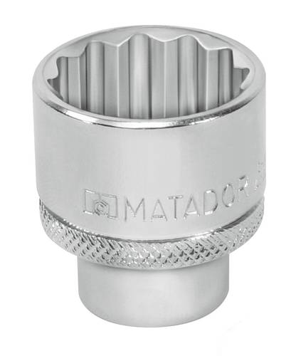 Matador 40751160 Außen-Doppelsechskant Steckschlüsseleinsatz 16mm 1/2  (12.5 mm) von Matador