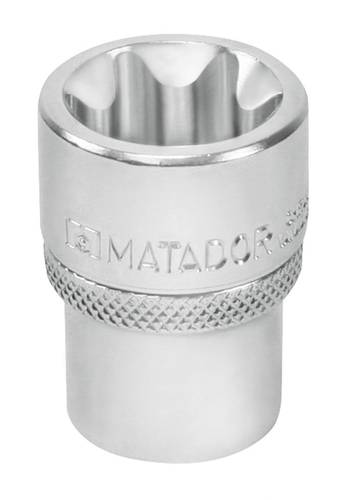 Matador 40900180 Außen-Sechsrund (TX) Steckschlüsseleinsatz E 18 1/2  (12.5 mm) von Matador
