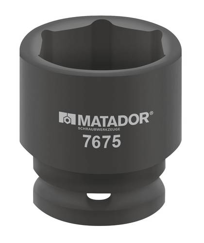 Matador 76750800 Außen-Sechskant Schlagschrauber-Steckschlüsseleinsatz 80mm 1  (25 mm) von Matador Schraubwerkzeuge