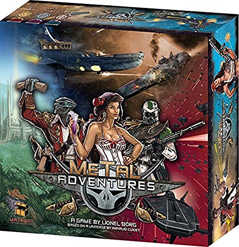 Matagot SAS MATSMET1 - Brettspiel Metal Adventures von Matagot SAS