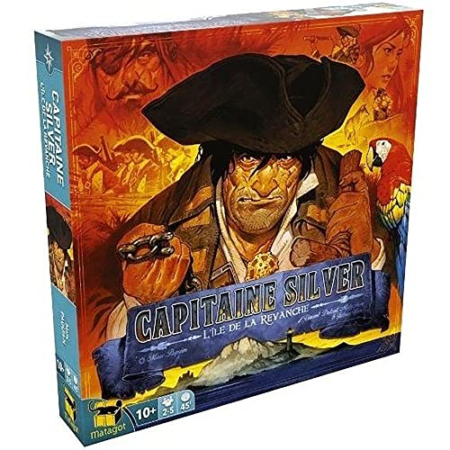 Matagot , Captain Silver: Revenge Treasure Island Expansion, Board Game, 2-5 Players, Ages 10+, 45 Minutes Playing Time von Matagot