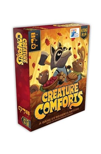 Matagot Creature Comforts Gesellschaftsspiel für 1 bis 5 Spieler, ab 8 Jahren von Matagot