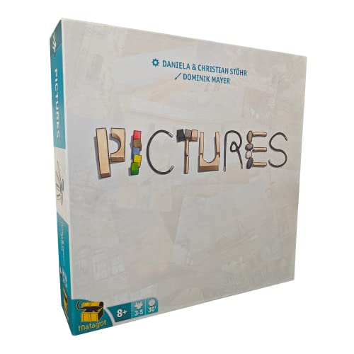 Matagot Pictures Gesellschaftsspiel – Familienspiel – Fantasie-Spiel – lustig & originell – Gewinner des Spiels der Jahre 2020 – von 3 bis 5 Spieler ab 8 Jahren Matagot Pictures Gesellschaftsspiel – Familienspiel – Fantasie-Spiel – lustig & originell – Gewinner des Spiels der Jahre 2020 – von 3 bis 5 Spieler ab 8 Jahren von Matagot