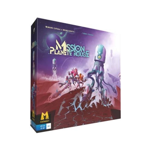 Mission Planet Rouge – Gesellschaftsspiel – für 2 bis 6 Spieler – ab 12 Jahren Mission Planet Rouge – Gesellschaftsspiel – für 2 bis 6 Spieler – ab 12 Jahren von Matagot