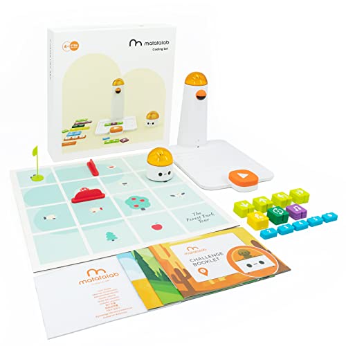Matatalab Programmierbar Roboter Bausatz Kinder ab 4 Jahren, Elektronische Roboter für Frühe Programmierung Kinder, Keine Apps oder WiFi, STEM Spielzeug für Familien und Klassen 4 bis 10 Jahren Matatalab Programmierbar Roboter Bausatz Kinder ab 4 Jahren, Elektronische Roboter für Frühe Programmierung Kinder, Keine Apps oder WiFi, STEM Spielzeug für Familien und Klassen 4 bis 10 Jahren von Matatalab