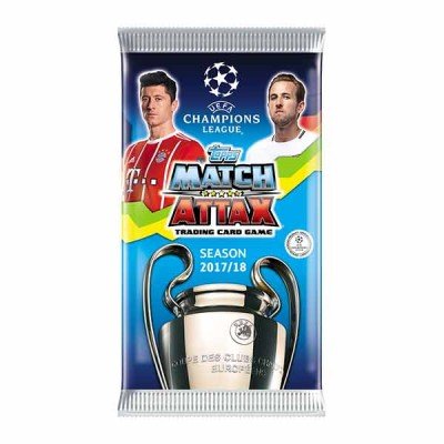 10x Topps UCL Match Attax 2017/18 Trading Card Collection Booster Pack (10 sealed packs) von Match Attax