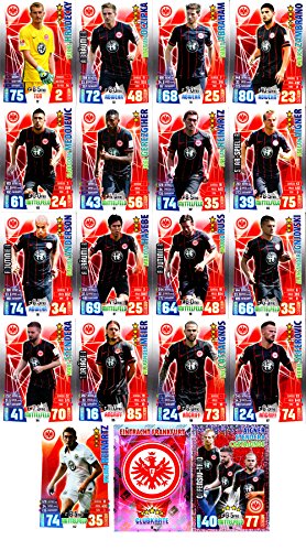 Match Attax Bundesliga 2015 2016 - Karten-Set Eintracht Frankfurt Cap Offensiv-Trio Teamlogo - Deutsch Match Attax Bundesliga 2015 2016 - Karten-Set Eintracht Frankfurt Cap Offensiv-Trio Teamlogo - Deutsch von Match Attax
