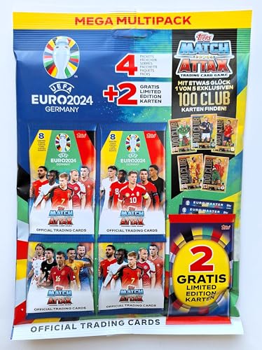 Topps Euro 2024™ Match Attax Ultra MEGA Multipack Trading Cards von Match Attax