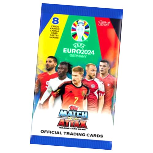 Topps UEFA Euro 2024 Trading Cards Germany Match Attax Karten - EM Sammelkarten - 1 Booster von Match Attax
