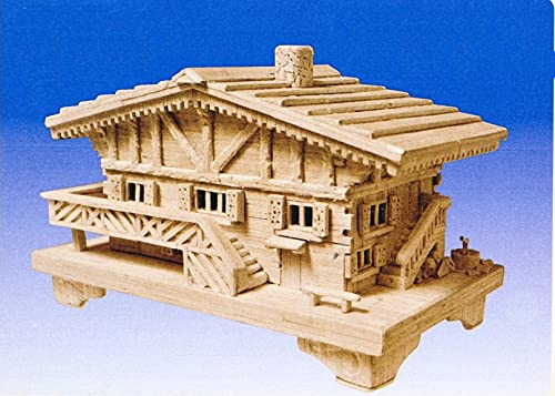MatchMaker Swiss Chalet Matchstick Model Craft Baukasten von MatchMaker