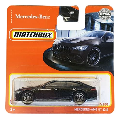 Matchbox - Mercedes-AMG GT 63 S - MBX 37/100 - GXM55 - Short Card - schwarz - Superfast Lesney - Mercedes-Benz 2021 von Matchbox