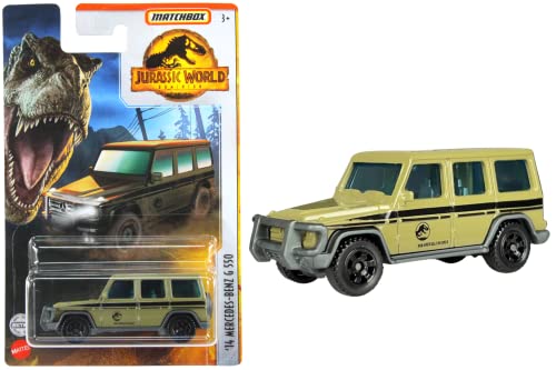 Matchbox Jurassic World Dominion FMW90 Diecast Fahrzeuge im Maßstab 1:64 - 2014 G 550 HBG98 Matchbox Jurassic World Dominion FMW90 Diecast Fahrzeuge im Maßstab 1:64 - 2014 G 550 HBG98 von Jurassic World
