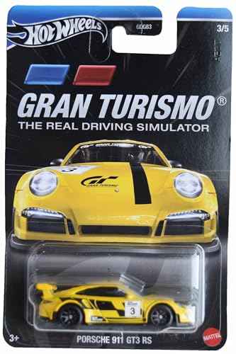 Hot Wheels Porsche 911 GT3 RS - Der echte Fahrsimulator [Gelb] 3/5 von Matchbox