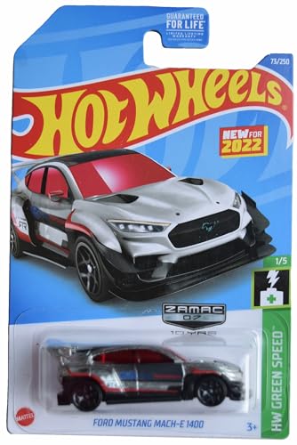 Hot Wheels Zamac Ford Mustang Mach E 1400, HW Green Speed 1/5 Hot Wheels Zamac Ford Mustang Mach E 1400, HW Green Speed 1/5 von Matchbox