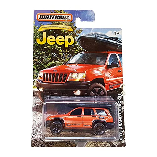 MATCHBOX LIMITED EDITION JEEP ANNIVERSARY EDITION ORANGE JEEP GRAND CHEROKEE DIE-CAST by Matchbox von Matchbox