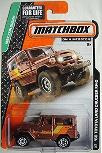 MATCHBOX MBX Explorers '68 Toyota Land Cruiser FJ40 54/120 braun/weiß MATCHBOX MBX Explorers '68 Toyota Land Cruiser FJ40 54/120 braun/weiß von Matchbox
