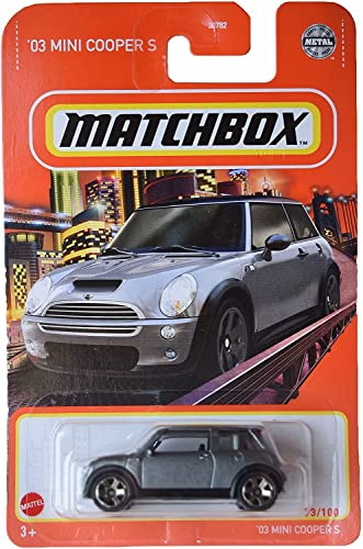 Matchbox '03 Mini Cooper s, [Gray] 73/100, grau von Matchbox