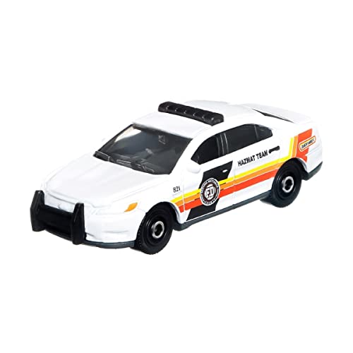 Matchbox Ford Police Interceptor HFR99, Auto, 7,5 Zentimeter, Polizei, Kinder und Sammler, Kinder, unisex Matchbox Ford Police Interceptor HFR99, Auto, 7,5 Zentimeter, Polizei, Kinder und Sammler, Kinder, unisex von Matchbox
