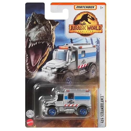 Matchbox 1:64 Jurassic World Einzelfahrzeuge '4 X 4 SCRAMBULANCE HBH08 Matchbox 1:64 Jurassic World Einzelfahrzeuge '4 X 4 SCRAMBULANCE HBH08 von Matchbox