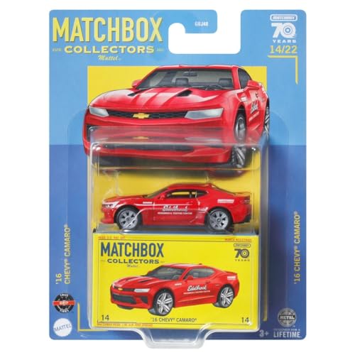 Matchbox '16 Chevy Camaro, Collectors 14/22 [Rot] von Matchbox