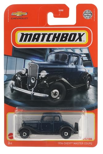 Matchbox - 1934 Chevy Master Coupe - Dark Blue (dunkelblau) - 71/100 Serie 2022 von Matchbox