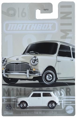 Matchbox 1964 Austin Mini Cooper, Weiß 6/6 von Matchbox