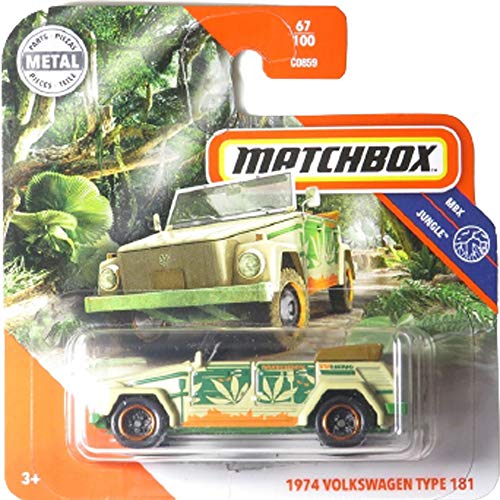 Matchbox 1974 Volkswagen Type 181 MBX Jungle 67/100 2020 Short Card von Matchbox