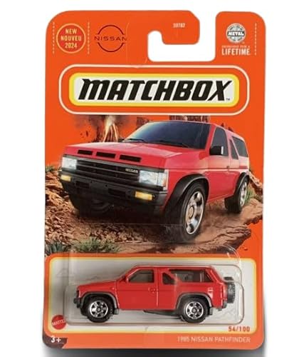 Matchbox 1985 Nissan Pathfinder Red Diecast Car, 54/100 Matchbox 1985 Nissan Pathfinder Red Diecast Car, 54/100 von Matchbox