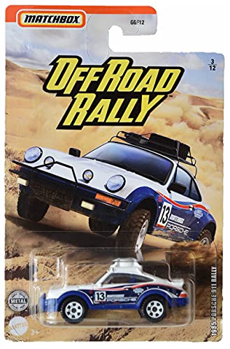 Matchbox 1985 Porsche 911 Rally, [blau/weiß] Off Road Rally Serie 3/12 von Matchbox