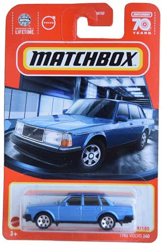 Matchbox 1986 Volvo 240, Blau 99/100 von Matchbox