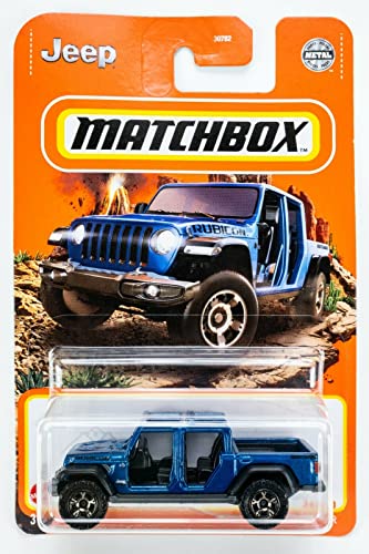 Matchbox - ´20 Jeep Gladiator - MBX 36/100 - GXM54 - Short Card - Superfast Lesney - blau - Mattel 2021 von Matchbox