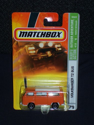 Matchbox 2008 Outdoor Adventure Series #4 of 12 Volkswagen VW T2 Bus Collector Number 79 by Matchbox von Matchbox