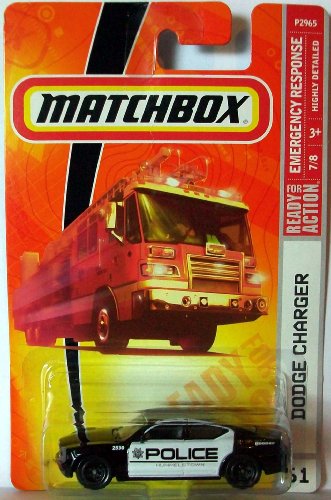 Matchbox 2009 #61 Dodge Charger Police von Matchbox