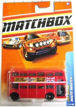 Matchbox 2010, Route Master Bus # 71/100, City Action. 1:64 Scale. by Matchbox von Mattel
