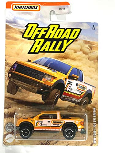 Matchbox 2010 Ford SVT Raptor (Orange) 4/12 [Off Road Rally] von Matchbox