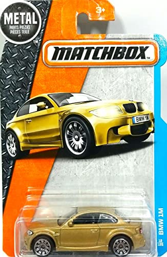 Matchbox - 2016 BMW 1M Gold - Maßstab 1:64 - Jugendliche (unisex) - Kinder von Matchbox