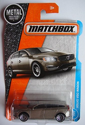 Matchbox 2017 MBX Adventure City Volvo V60 Wagon 14/125, Tan von Matchbox