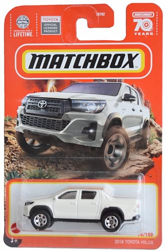 Matchbox 2018 Toyota Hilux, 70 Jahre 94/100 [Weiß] von Matchbox