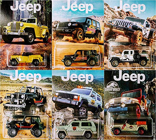 Matchbox 2019 Jeep Series Complete 6 Jeep Set Bundle Matchbox 2019 Jeep Series Complete 6 Jeep Set Bundle von Matchbox