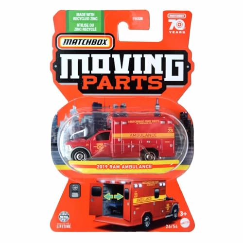 Matchbox 2019 Ram Krankenwagen, bewegliche Teile 26/54 Matchbox 2019 Ram Krankenwagen, bewegliche Teile 26/54 von Matchbox