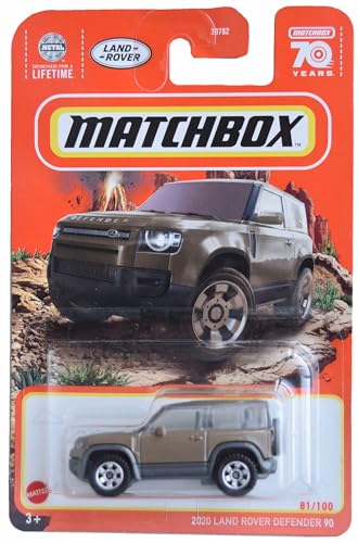 Matchbox 2020 Land Rover Defender 90, Braun 81/100 von Matchbox