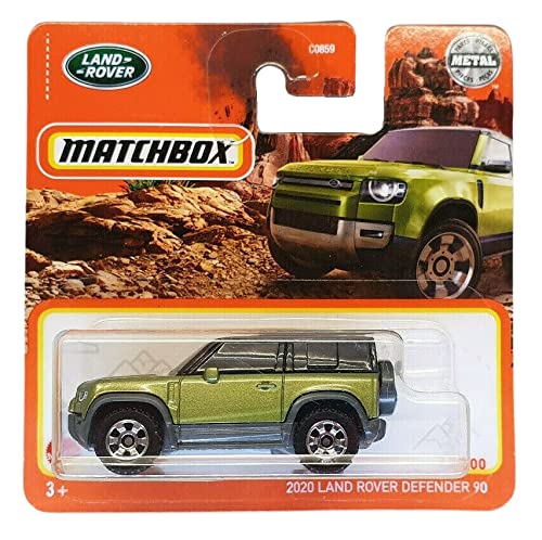 Matchbox - 2020 Land Rover Defender 90 - MBX 11/100 - GXM35 - Short Card - grün metallic - Superfast Lesney - Mattel 2021 Matchbox - 2020 Land Rover Defender 90 - MBX 11/100 - GXM35 - Short Card - grün metallic - Superfast Lesney - Mattel 2021 von Matchbox