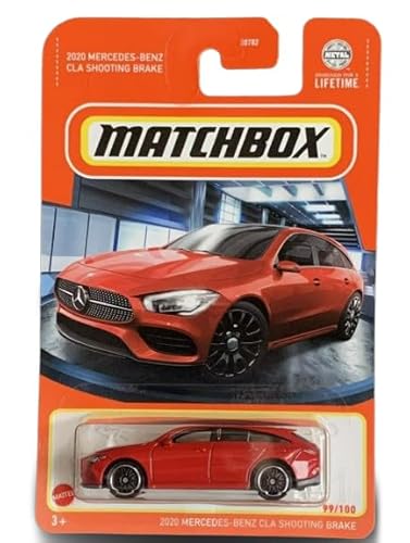 Matchbox 2020 Mercedes-Benz CLA Shooting Brake 99/100, Rot - Sammlerstück, Auto, Miniaturauto-Modell, Spielzeugfahrzeug, Autos, Unisex Kinder Matchbox 2020 Mercedes-Benz CLA Shooting Brake 99/100, Rot - Sammlerstück, Auto, Miniaturauto-Modell, Spielzeugfahrzeug, Autos, Unisex Kinder von Matchbox