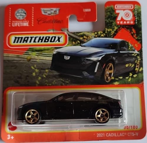 Matchbox 2021 Cadillac CT5-V 30/100 Serie 2023 Black schwarz von Matchbox