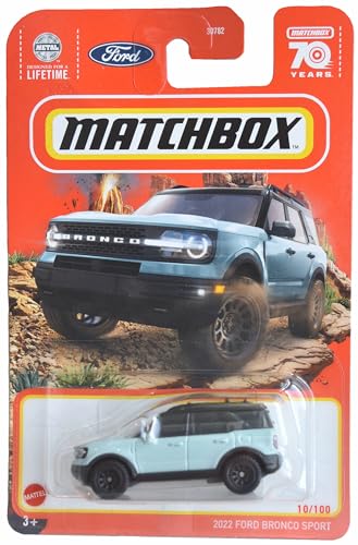 Matchbox 2022 Ford Bronco Sport, 70 Baujahr 10/100 Matchbox 2022 Ford Bronco Sport, 70 Baujahr 10/100 von Matchbox