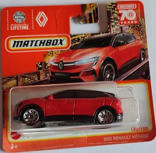 Matchbox 2022 Renault Mégane 100/100 Serie 2023 red rot von Matchbox