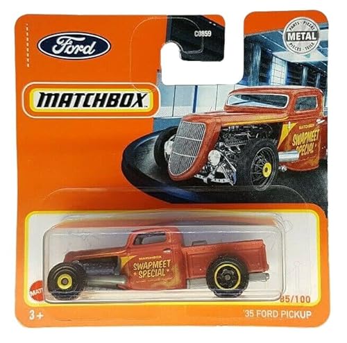 Matchbox - ´35 Ford Pickup - MBX 85/100 - GXN03 - Short Card - Superfast Lesney - Mattel 2021 von Matchbox